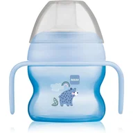 Butelki dla niemowląt - MAM Starter Cup kubek treningowy z uchwytami Blue 150 ml - miniaturka - grafika 1