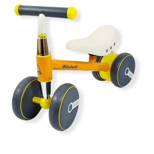 Rowerek stalowy czterokołowy 1002 pomarańczowy - Rowerki biegowe - miniaturka - grafika 1