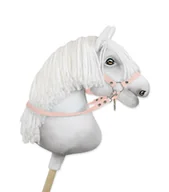 Zabawki i gry sportowe - Wodze dla konia Hobby Horse - pudrowy róż - miniaturka - grafika 1
