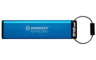 Pendrive - Kingston Technology IronKey Keypad 200 512 GB USB Type-C 3.2 Gen 1 (3.1 Gen 1) Niebieski IKKP200C/512GB - miniaturka - grafika 1
