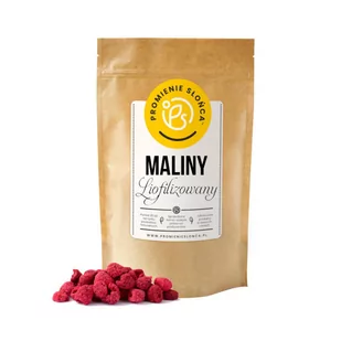 Maliny liofilizowane 20g - Owoce świeże i suszone - miniaturka - grafika 1