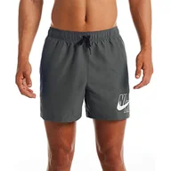Spodenki damskie - Nike 5 Volley męskie szorty kąpielowe Iron Grey, S - miniaturka - grafika 1