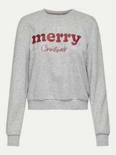 ONLY Bluza Nora 15331079 Szary Regular Fit - Bluzy damskie - miniaturka - grafika 1