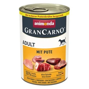 animonda GranCarno Original Adult Indyk 24x400 g - Mokra karma dla psów - miniaturka - grafika 1