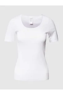 T-shirt z okrągłym dekoltem model LUXURY - Schiesser - Koszulki i topy damskie - miniaturka - grafika 1