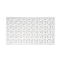 Maty antypoślizgowe - Mata do wanny Medusa 69 x 39 cm biały - miniaturka - grafika 1