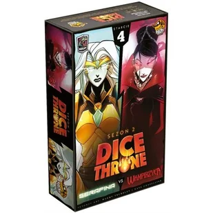 Lucky Duck Games Dice Throne Sezon 2 Starcie 4: Serafina vs Wampirzyca - Gry planszowe - miniaturka - grafika 1