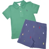 Dresy i komplety dla chłopców - POLO RALPH LAUREN Komplet | Regular Fit - miniaturka - grafika 1