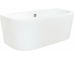 Besco PMD Piramida Vista 170x75 cm przyścienna biała WKV-170-WS - Wanny - miniaturka - grafika 2