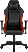 Fotele gamingowe - SENSE7 Fotel SENSE7 Netrunner czarno-czerwony - miniaturka - grafika 1