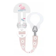 Akcesoria do smoczków - MAM Zawieszka do smoczka Clip It! z osłonką 0m+ Girl różowa >> 0zł za wysyłkę przy zakupach od 149 zł << - miniaturka - grafika 1