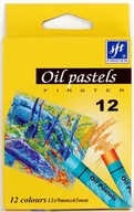 Przybory szkolne - Titanum Pastele olejne 12 kolorów - miniaturka - grafika 1