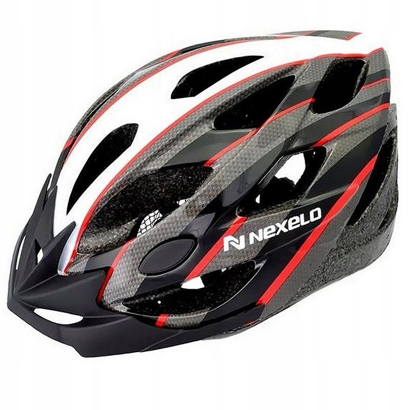 Kask Rowerowy Nexelo Ceres 58-61CM Na Rower Daszek