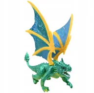 Figurki dla dzieci - FIGURKA SMOK ZE SKRZYDŁAMI OGNISTA BESTIA SMOCZA ZABAWKA RÓŻNE WZORY - miniaturka - grafika 1