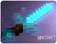 Podkładki pod mysz - PODKŁADKA POD MYSZKĘ MINECRAFT Z IMIENIEM 23x19CM DO LAPTOPA - miniaturka - grafika 1