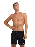Kąpielówki męskie - Arena Szorty kąpielowe w kolorze czarnym - miniaturka - grafika 1
