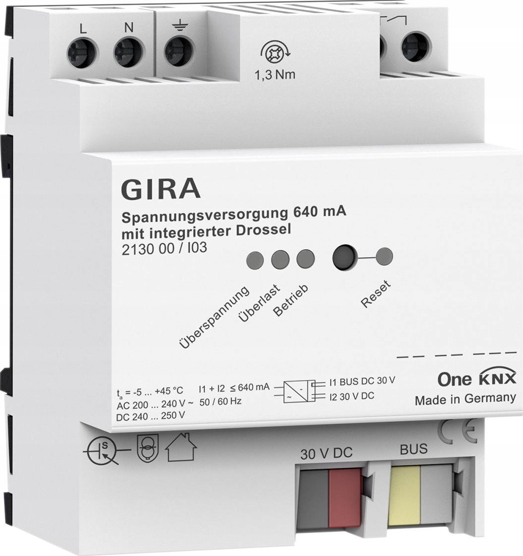 Gira ! Zasilacz 640 Ma Z Dławikiem Knx 213000