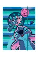 Szkolne artykuły papiernicze - Teczka przestrzenna A4 tekturowa Disney Core Stitch - PATIO - miniaturka - grafika 1