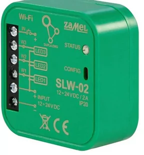 Zamel STEROWNIK 3xLED WI-FI TYP: SLW-02 SPL10000020 - Sterowniki i przekaźniki - miniaturka - grafika 1