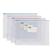 Teczki i skoroszyty - D RECT Teczka suwak A5 ZIPP BAG D'Rect - miniaturka - grafika 1