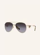 Okulary przeciwsłoneczne - Prada Okulary Przeciwsłoneczne Pr 73zs gold - miniaturka - grafika 1