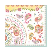 Obrusy i serwetki - Nuova R2S R2S Serwetki 20 szt 3 warstw R2S Napkins kolorowa 414 GIPS - miniaturka - grafika 1