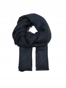 Tommy Hilfiger Essential Chic Large Square, chusta damska, granatowa - Apaszki i szaliki damskie - miniaturka - grafika 1