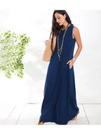 Sukienki - Milan Kiss Sukienka w kolorze granatowym - miniaturka - grafika 1