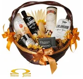 Zestawy upominkowe - Kosz Delikatesowy Bursztyn z Głębi Oceanu - miniaturka - grafika 1