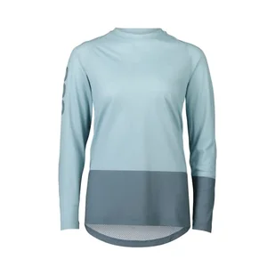 POC Damska koszulka MTB Pure LS, Niebieski mineralny/niebieski kalcytowy, XS - Koszulki i topy damskie - miniaturka - grafika 1