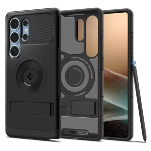 Etui do Samsung Galaxy S25 Ultra Black Spigen Slim Armor Mag MagSafe - Etui i futerały do telefonów - miniaturka - grafika 1
