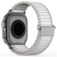 Akcesoria do smartwatchy - DUX DUCIS pasek YC nylonowy do Apple Watch 38 / 40 / 41 / 42mm biały - miniaturka - grafika 1