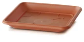 Donice - Prosperplast Podstawka kwadratowa Terra terakota 22 cm - miniaturka - grafika 1