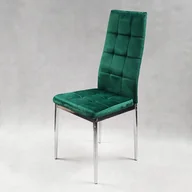 Krzesła - 6 krzeseł MONAKO VELVET zielone - miniaturka - grafika 1