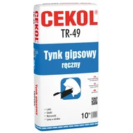 Tynki - Cekol Tynk gipsowy ręczny TR-49 10 kg - miniaturka - grafika 1