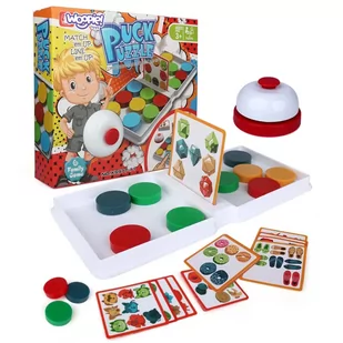 WOOPIE Gra Logiczna Układanka Wzorów PUCK PUZZLE 3+ - Puzzle - miniaturka - grafika 2