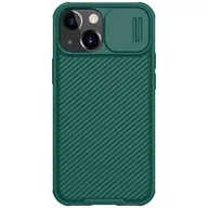 Etui i futerały do telefonów - Nillkin CamShield Pro Case pancerne etui pokrowiec osłona na aparat kamerę iPhone 13 mini zielony - miniaturka - grafika 1