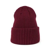 Czapki damskie - Polska czapka Beskidzianka - buraczkowy - miniaturka - grafika 1