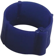 Akcesoria do hodowli zwierząt - Klipsy do drobiu o średnicy 12 mm, niebieskie, 100 sztuk - miniaturka - grafika 1