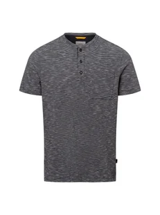 Camel Active Koszulka męska Mężczyźni Bawełna czarny|biały w paski, M - Koszulki męskie - miniaturka - grafika 1