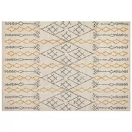 Dywany - Dywan bawełniany 160 x 230 cm beżowo-żółty KADAPA - miniaturka - grafika 1