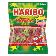 Żelki - Haribo Happy Cherries Sauer 175g - miniaturka - grafika 1