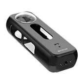 Tulejki, adaptery, redukcje do aparatów - Metal protective housing with lens cover PULUZ for Insta360 X4 - miniaturka - grafika 1