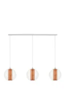 Lampy sufitowe - Kaspa Lampa wisząca MERIDA LISTWA 3 10694308) 10694308 - miniaturka - grafika 1