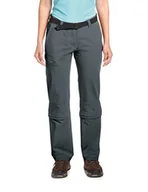 Spodnie damskie - Maier Sports Maier Sports Spodnie damskie Arolla Zip Off, szare (grafitowe), 34 233005 - miniaturka - grafika 1