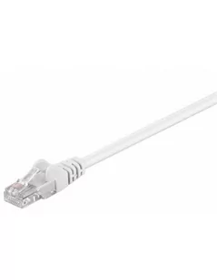 Pro LAN UTP CAT 5E - White - 0.50m 4040849685002 - Kable miedziane - miniaturka - grafika 1