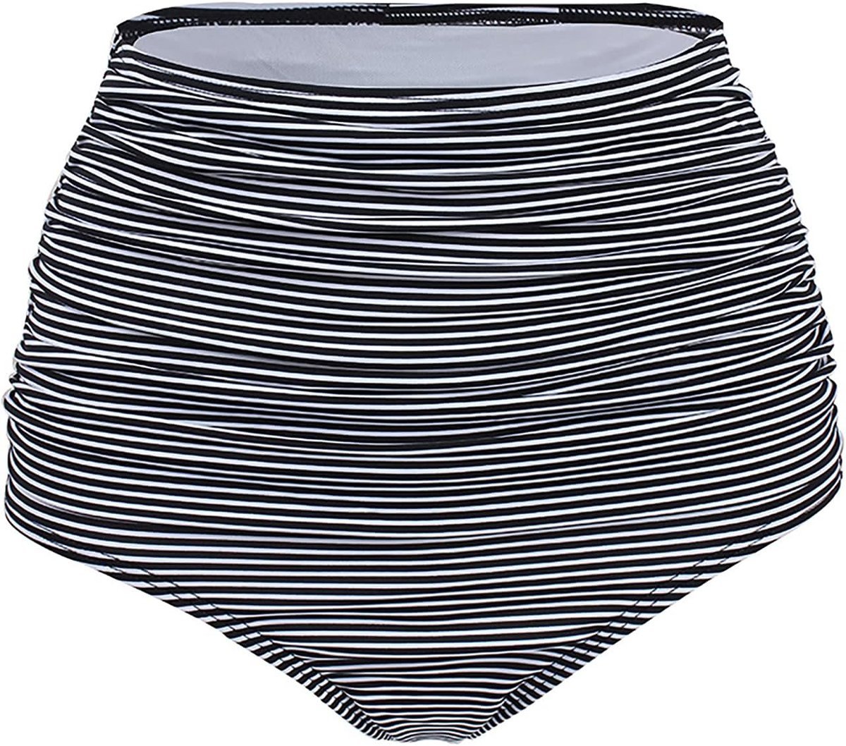 VILOREE Dół Bikini Majtki Kąpielowe Figi Wyszczuplające Wysoki Stan L