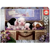 Puzzle - Educa Chiots 19007 puzzle 500 elementów 19007 - miniaturka - grafika 1