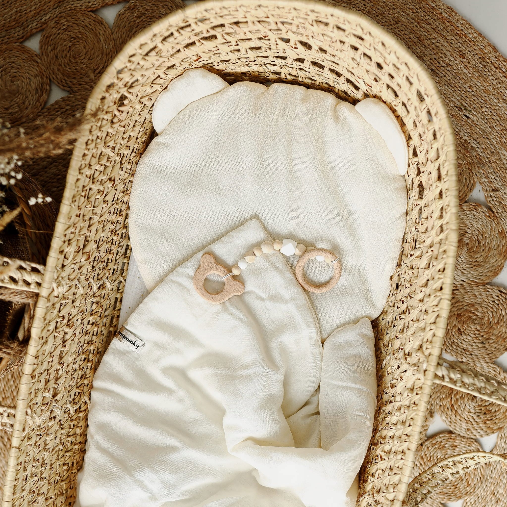 Pościel dziecięca 100x135 hipoalergiczna z bawełny naturalnej