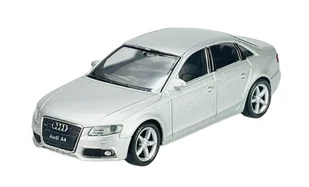 WELLY AUDI A4 B8 SREBRNY 1:43 NOWY METALOWY MODEL 44019 - Samochody i pojazdy dla dzieci - miniaturka - grafika 1